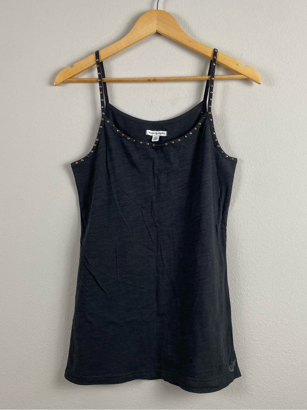 American Eagle Studded Camisole/Tank Top | Gray